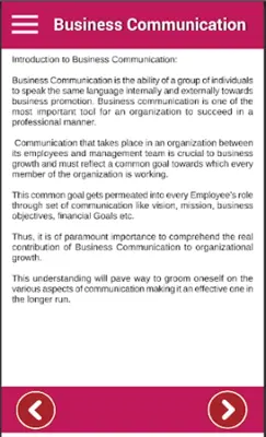 Business Communication - Student Notes App android App screenshot 2